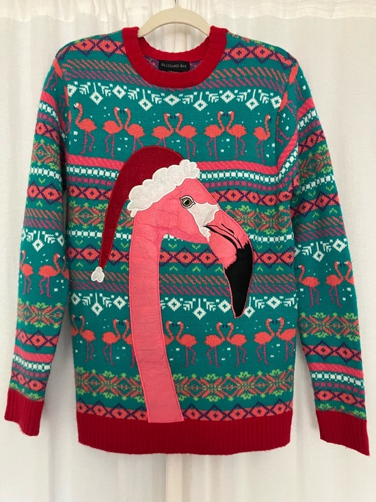 Sweaters - Pink Flamingo Christmas Sweater!